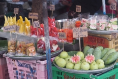 Streetfood und Shopping in Bangok am Chatuchak market